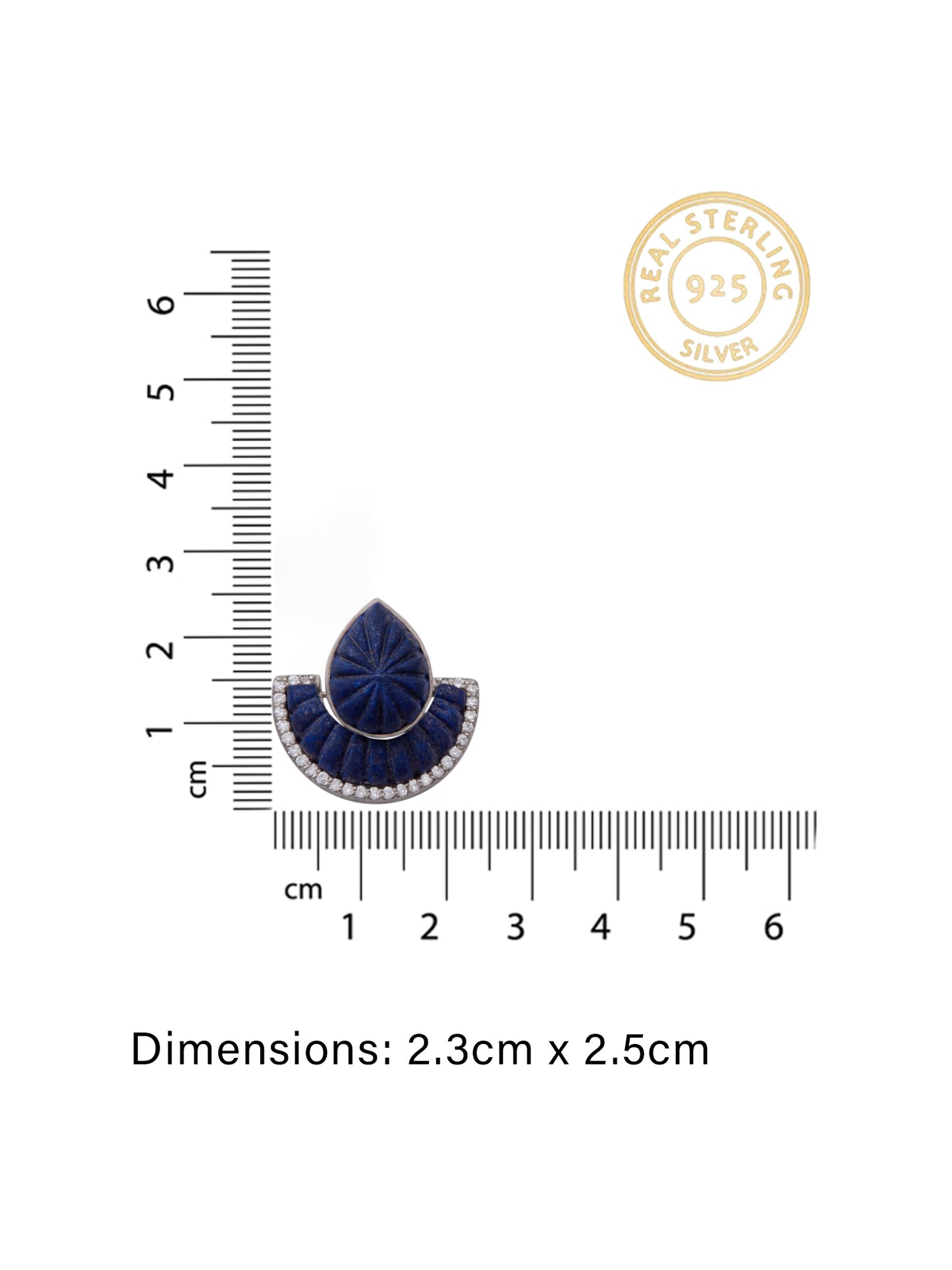 Dual Glam – Lapis Luxe Convertible Earrings