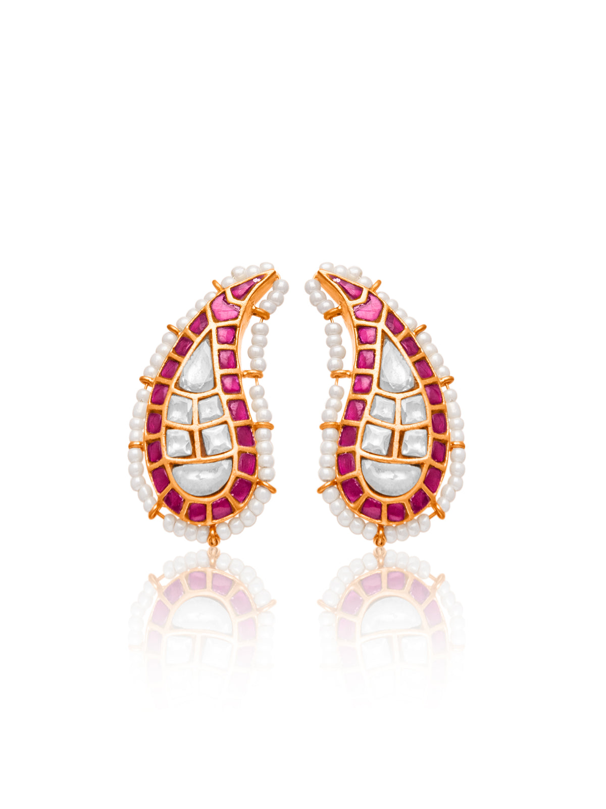Paisley Blush Earrings view 3