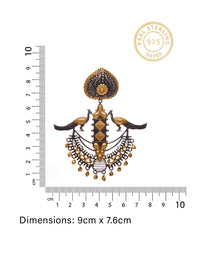 Peacock Fusion Earrings view 4