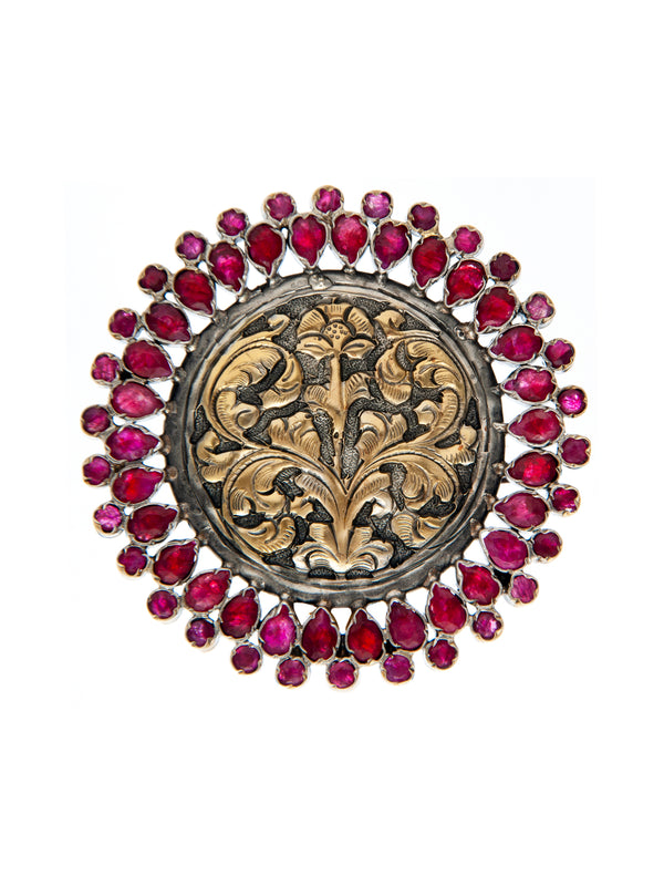 Royal Ruby Chitai Elegance Earrings alternate