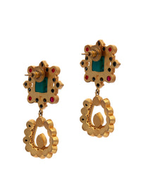 Sparkling Gemstone Fusion Earrings view 4