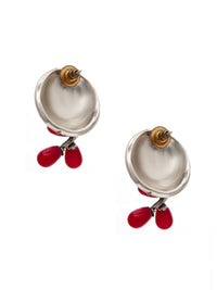 Radiant Ruby Sparkle Earrings view 5