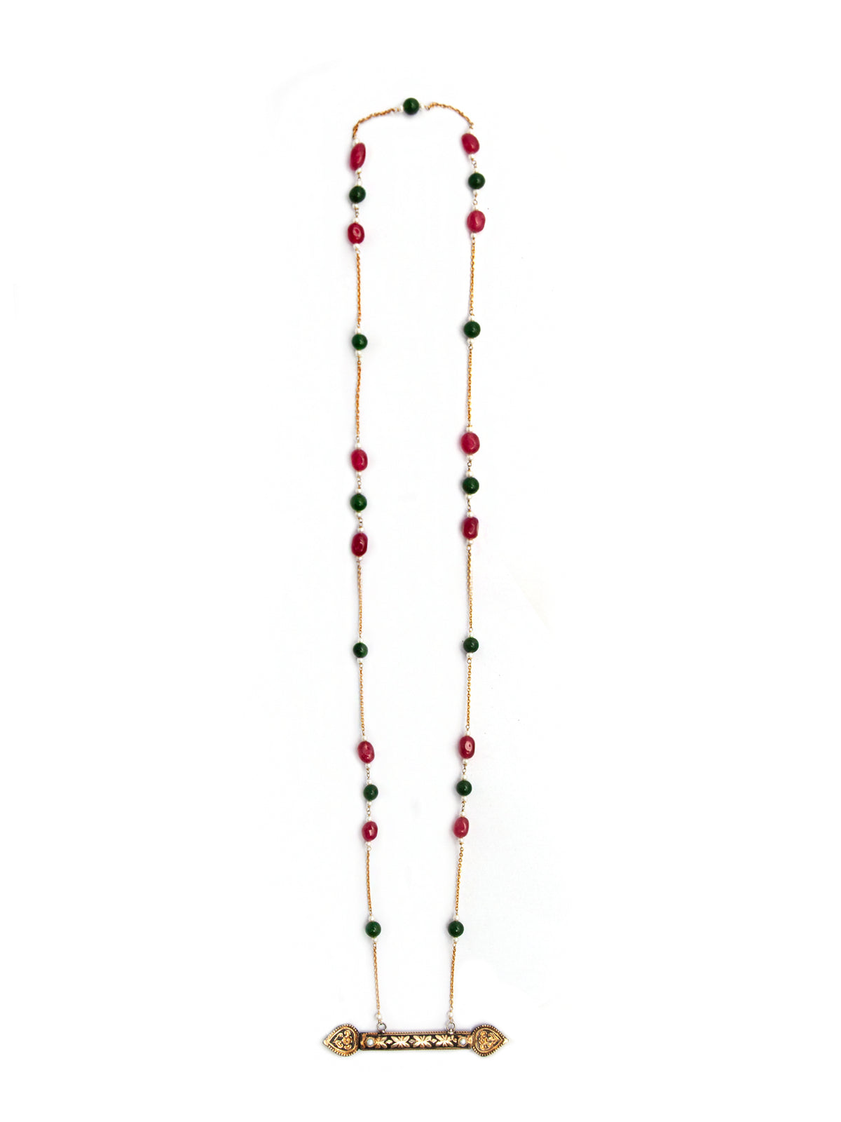 Noir Elegance: 925 Silver Modern Black Gold Necklace view 4