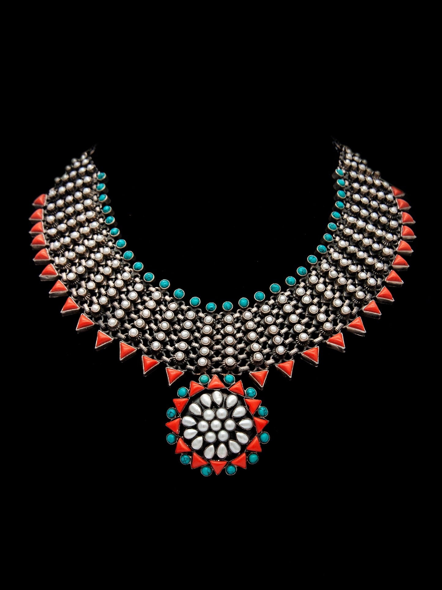 Royal Oasis Statement Gemstone Necklace