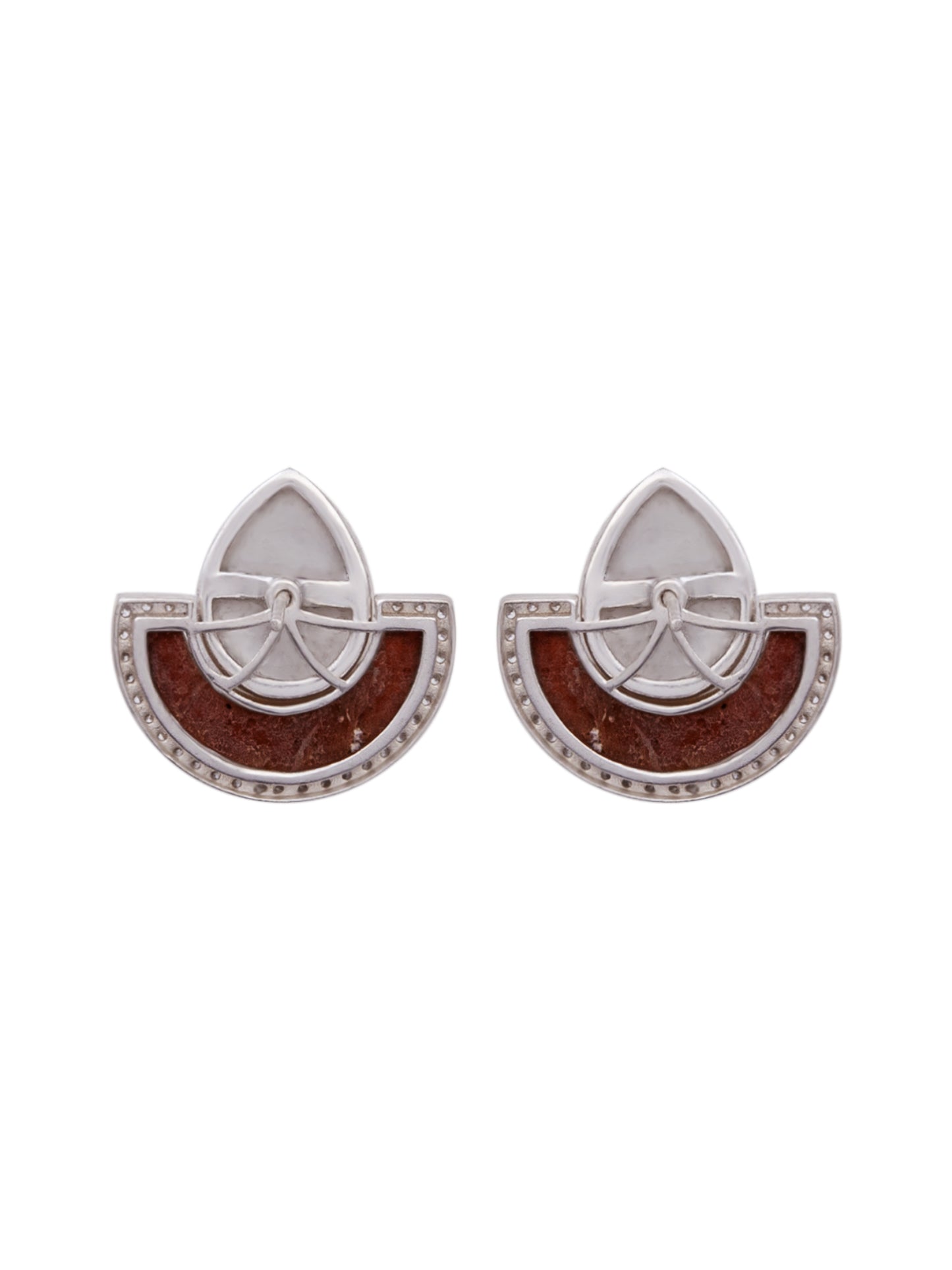 Dual Glam – Mother of Pearl Luxe Convertible Earrings