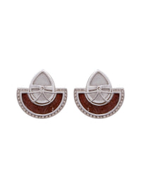 Dual Glam – Mother of Pearl Luxe Convertible Earrings view 6