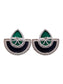 Dual Glam – Malachite & Black Onyx Luxe Convertible Earrings