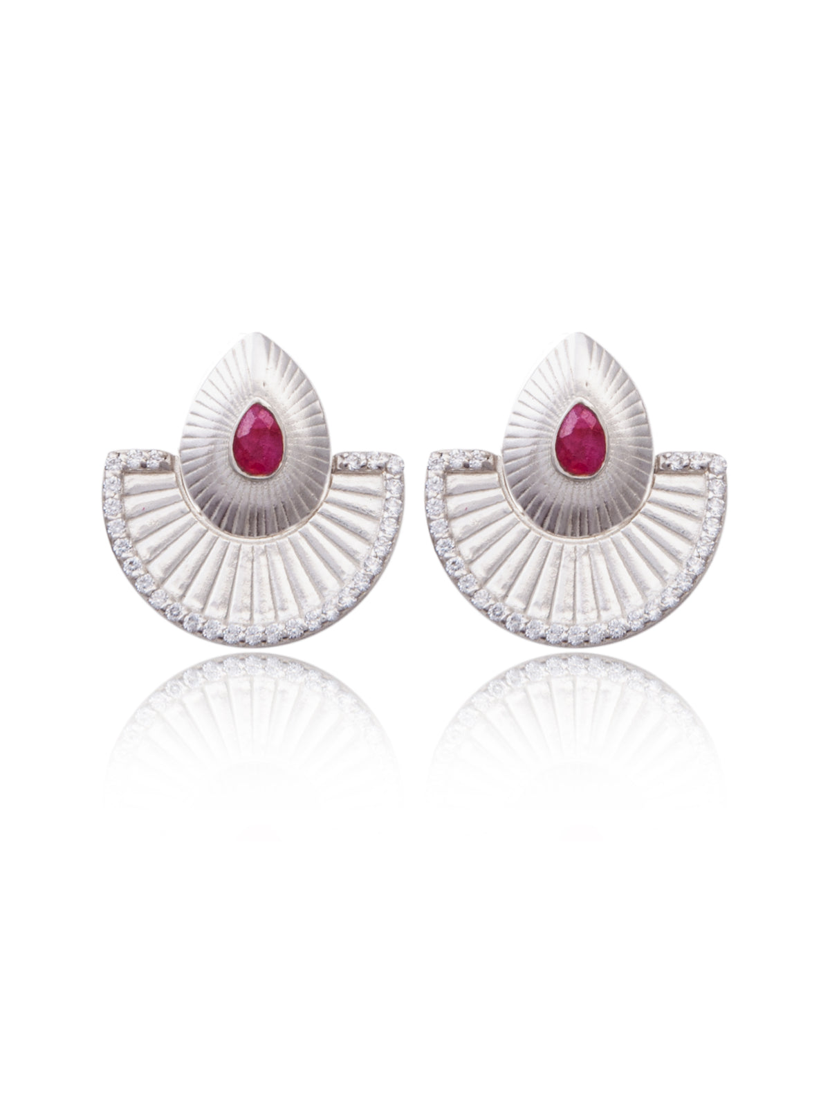 Dual Glam : Gemstone Duo Earring view 3