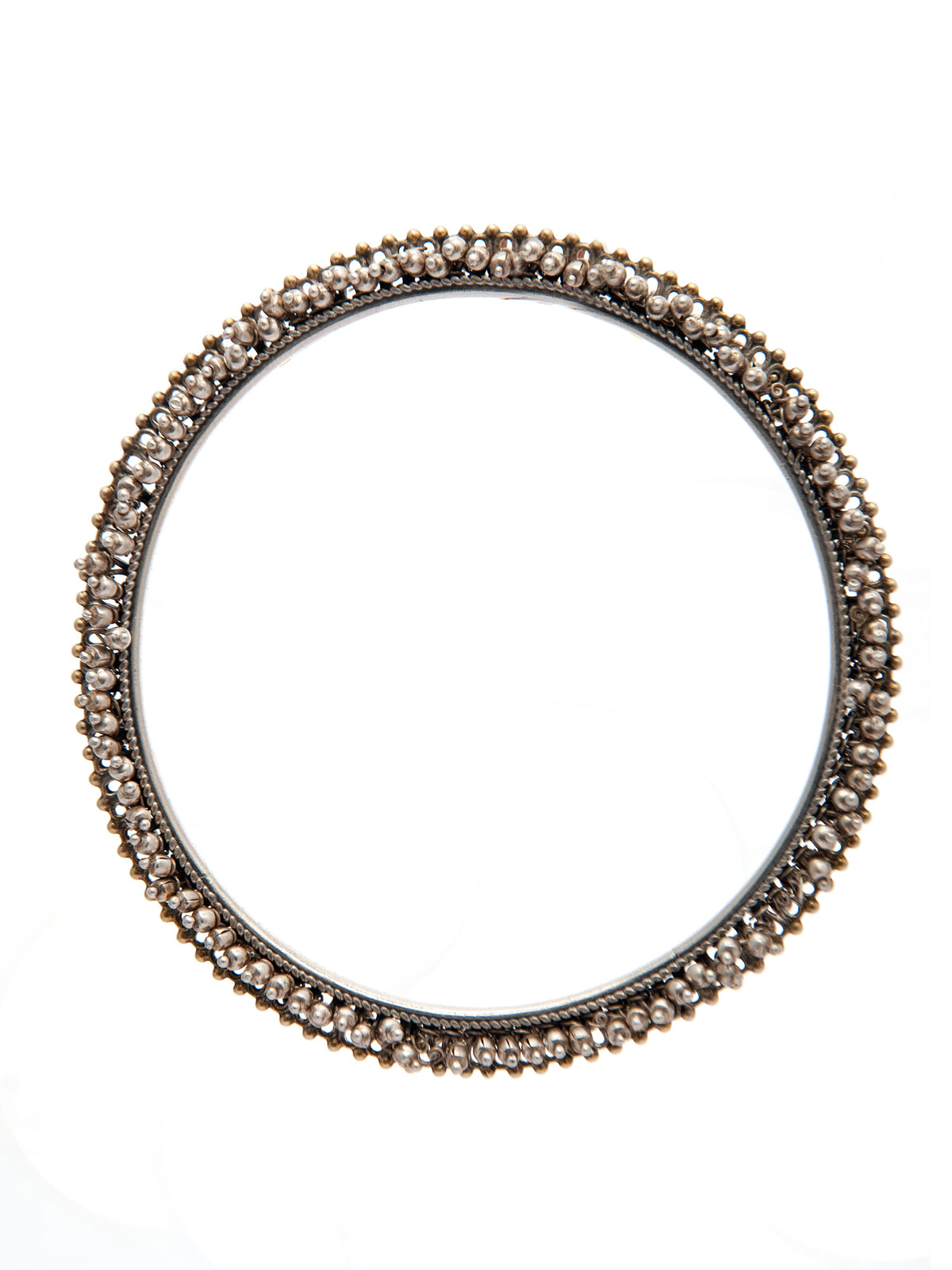 Pearl Essence: 925 Silver Fine Pearl Bangle view 2