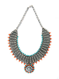 Royal Oasis Statement Gemstone Necklace view 2