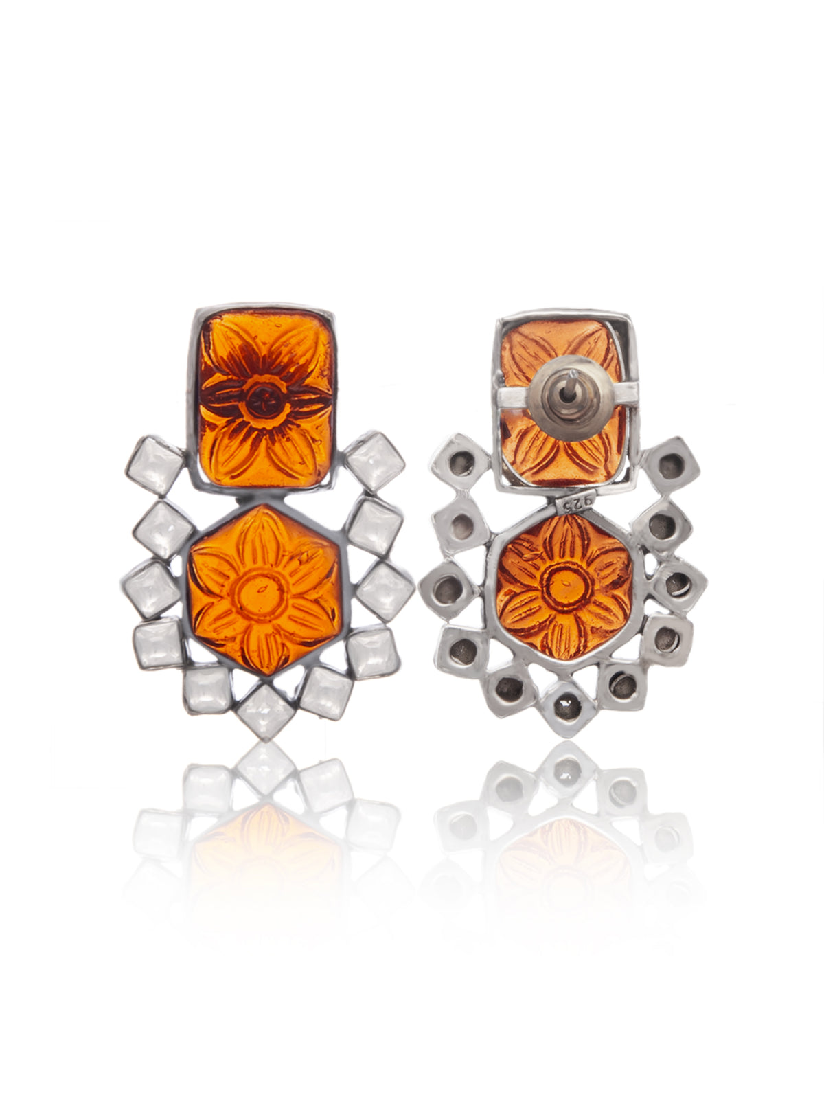 Floral Fusion Earrings view 3