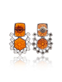 Floral Fusion Earrings view 3