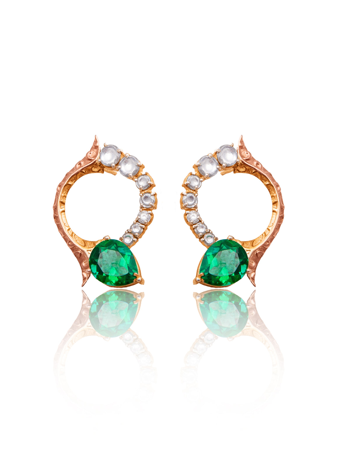 Green Delight Earrings view 3