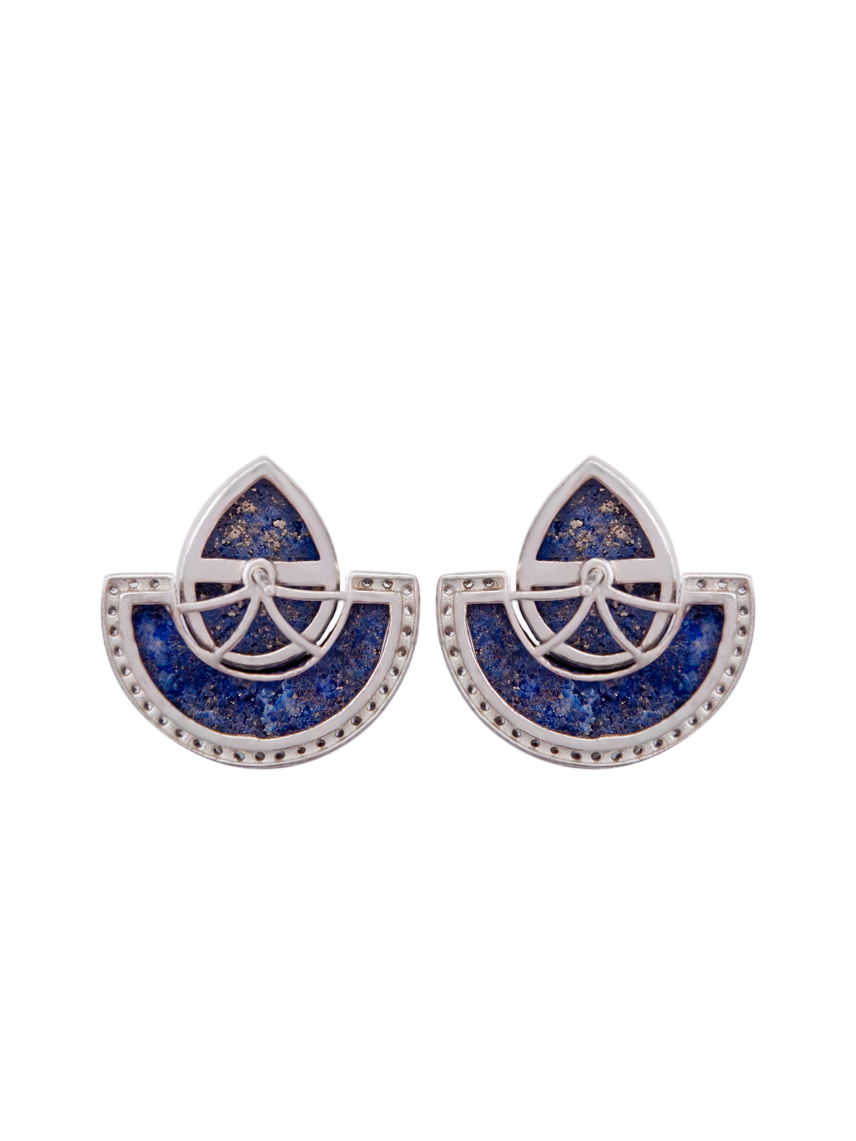 Dual Glam – Lapis Luxe Convertible Earrings view 6
