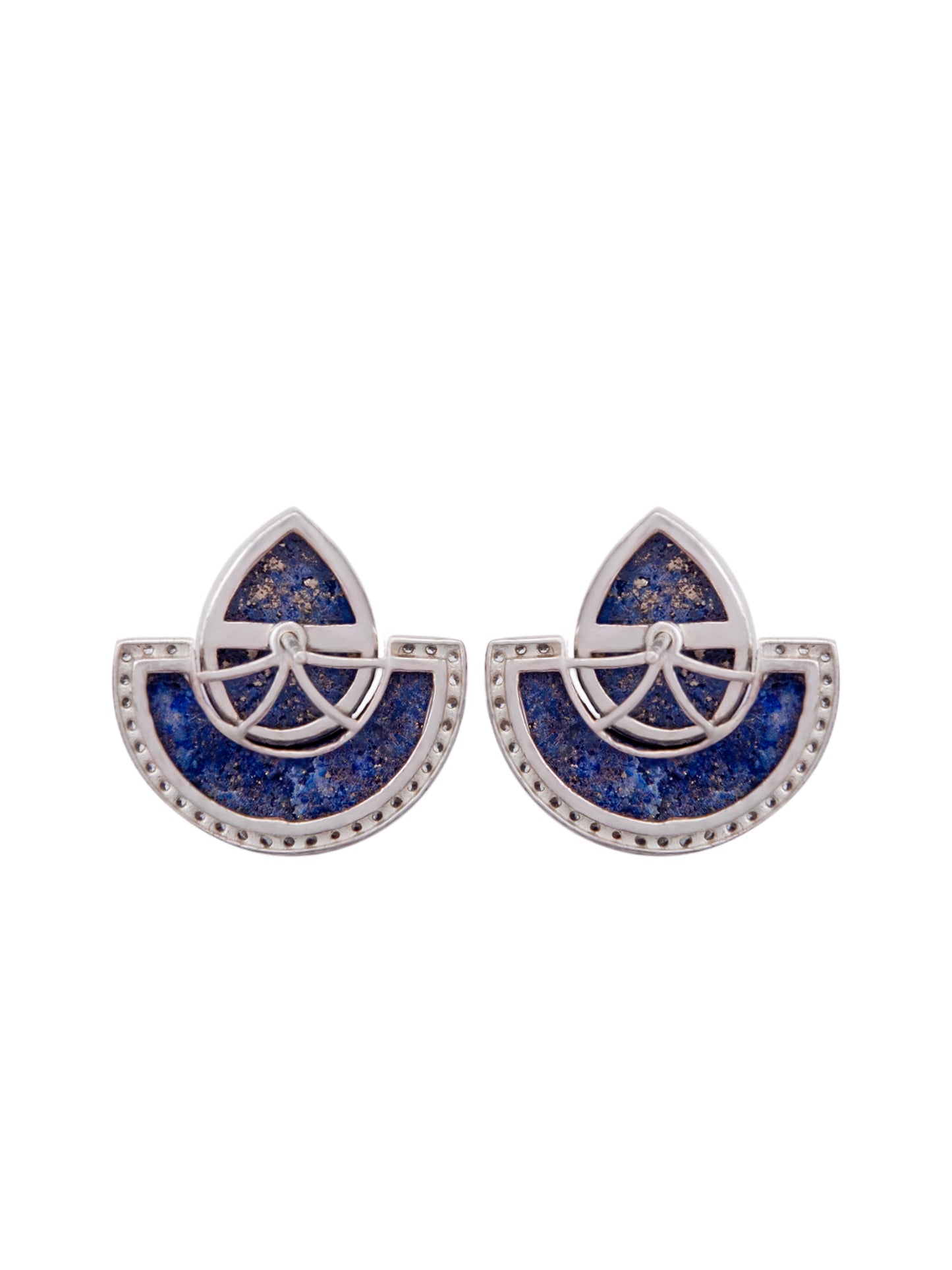 Dual Glam – Lapis Luxe Convertible Earrings