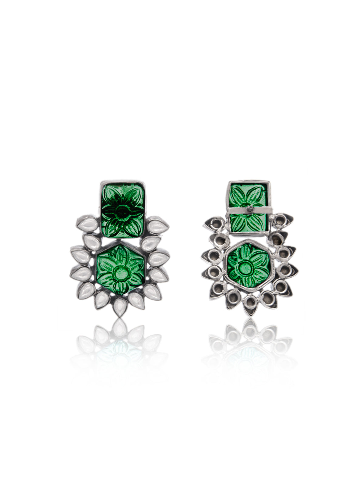 Floral Fusion Earrings view 3