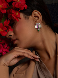 Luck Horseshoe Earrings: 925 Sterling Silver view 3