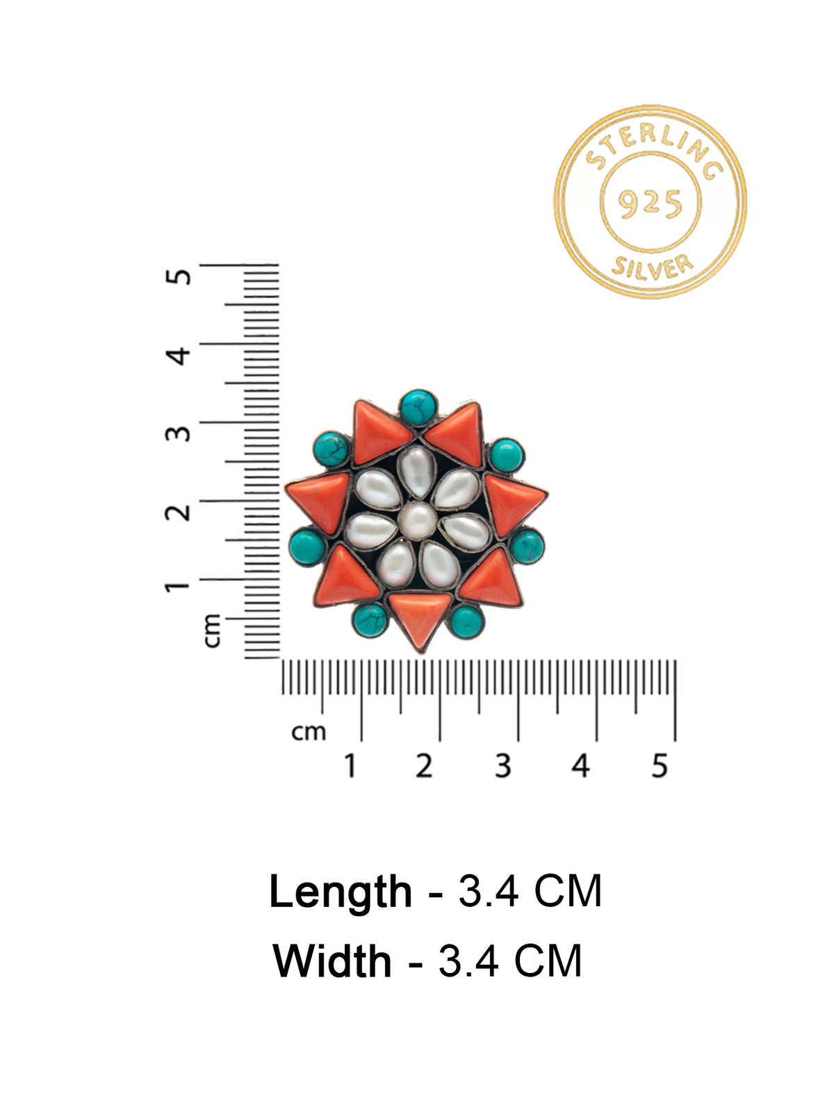 Royal Oasis Gemstone Studs view 6