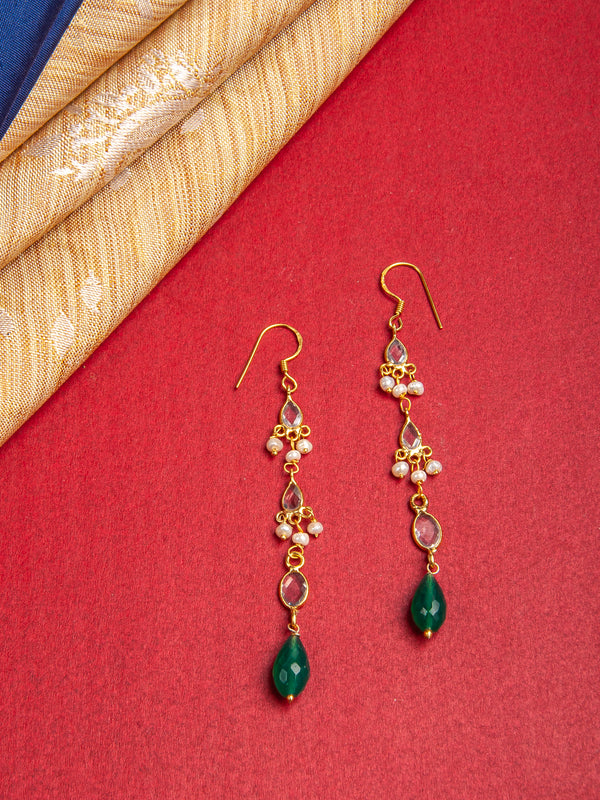 Crystal Cascade Earrings alternate