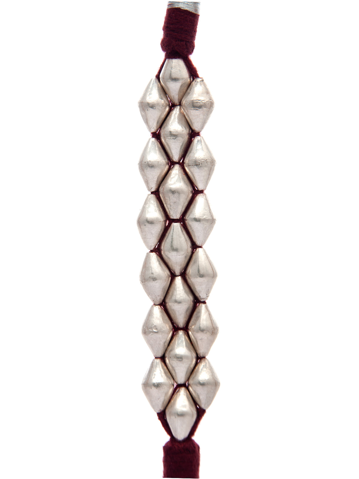 Sonic Melody: 925 Silver Dholki Bracelet view 2