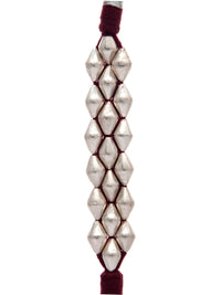 Sonic Melody: 925 Silver Dholki Bracelet view 2