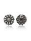 Nitya 925 Silver Sunflower Earrings