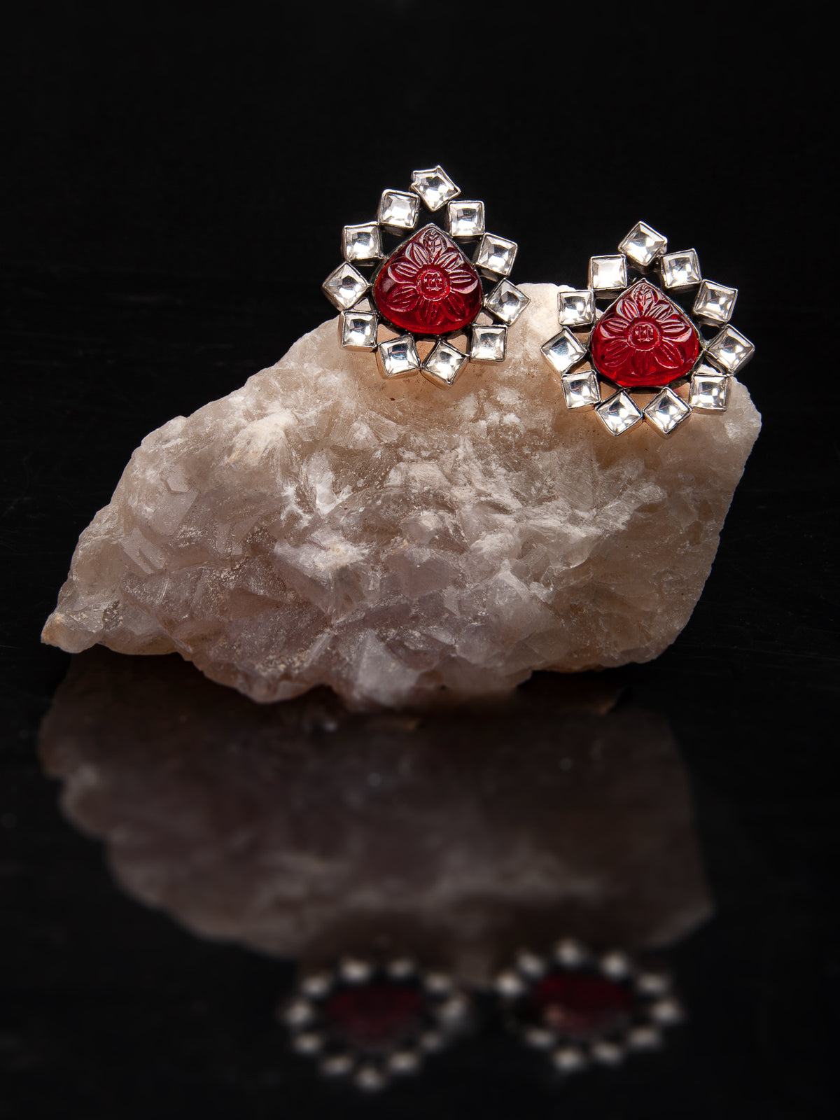 Floral Radiance Earrings view 2