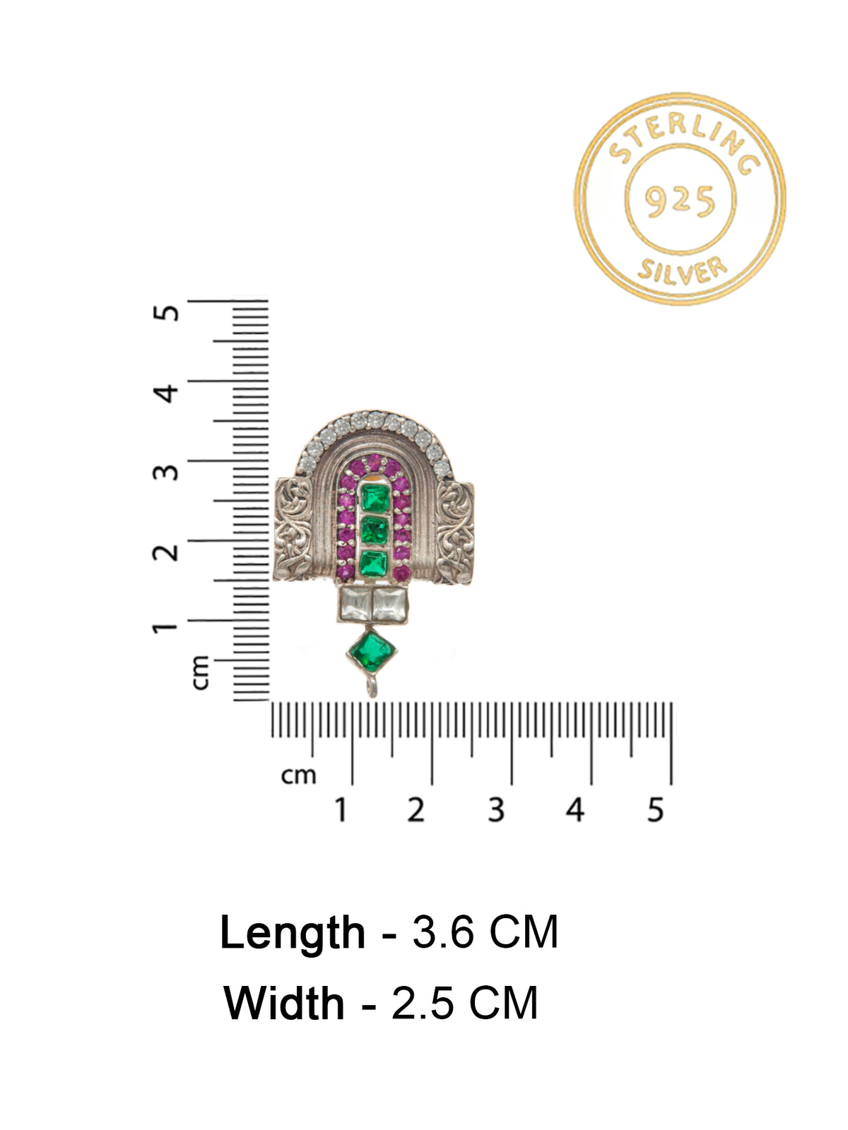 Luck Horseshoe Earrings: 925 Sterling Silver view 5