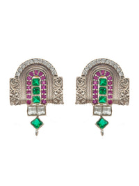 Luck Horseshoe Earrings: 925 Sterling Silver view 2