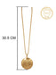 Golden Glow: 925 Silver Modern Everyday Wear Gold Plated Necklace