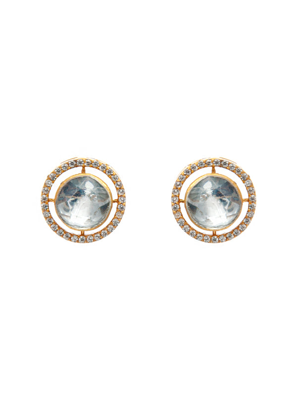 Eternal Sparkle Sterling Silver Earrings with Moissanite alternate