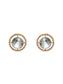 Eternal Sparkle Sterling Silver Earrings with Moissanite