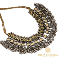 Gauahar Khan's 925 Sterling Silver Mirror Necklace view 5