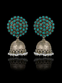 Genelia D'Souza Turquoise Earrings view 2