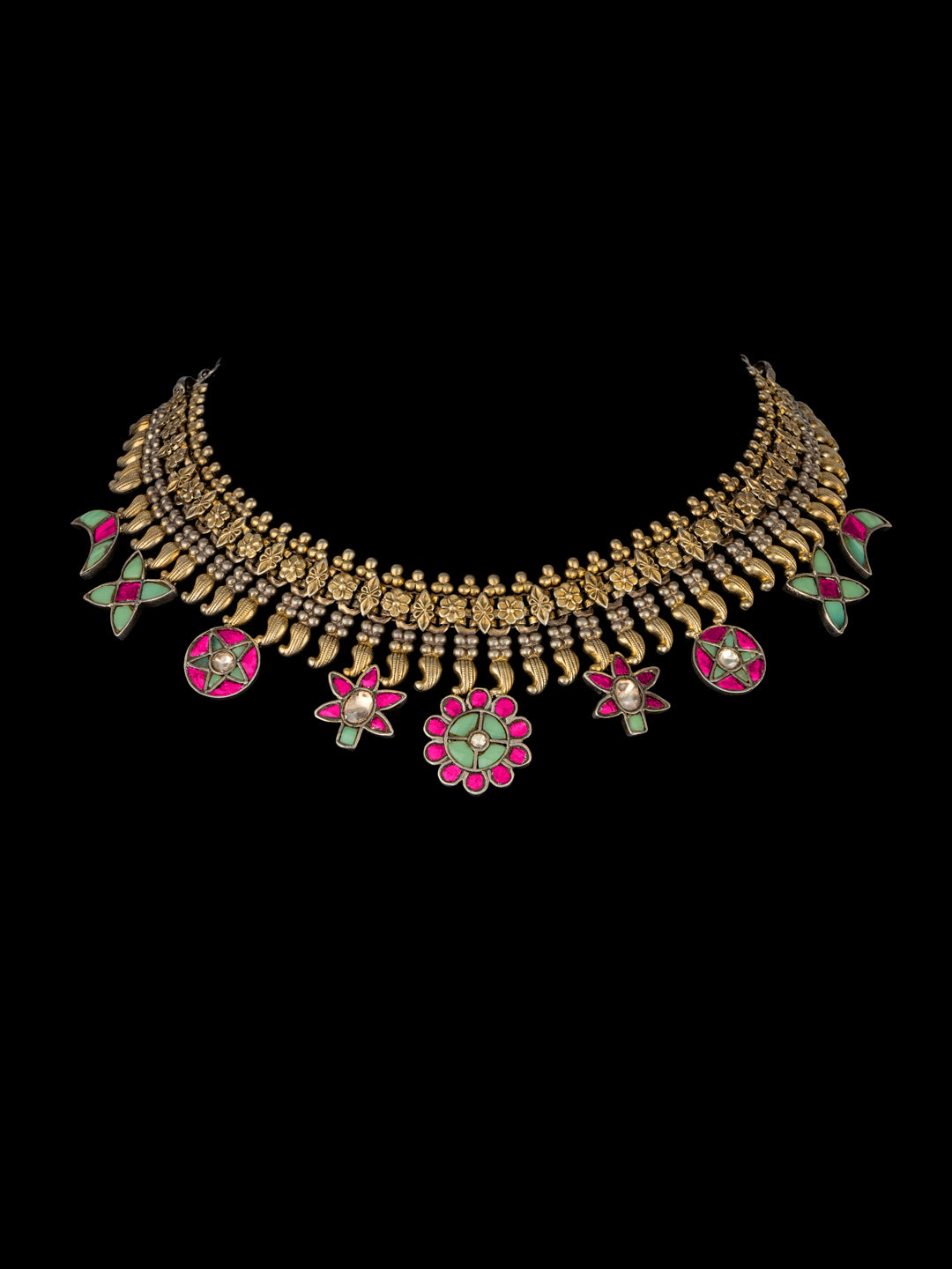 Vidya Balan in our Signature Kundan Necklace view 3