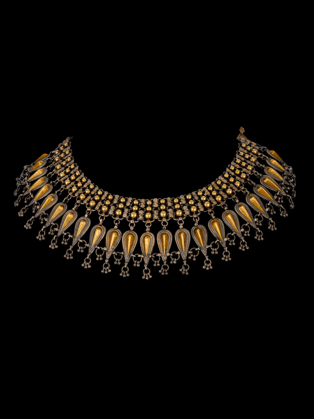 Prajakta Koli (@mostlysane) 925 Sterling Silver Gold Plated Statement Necklace view 3