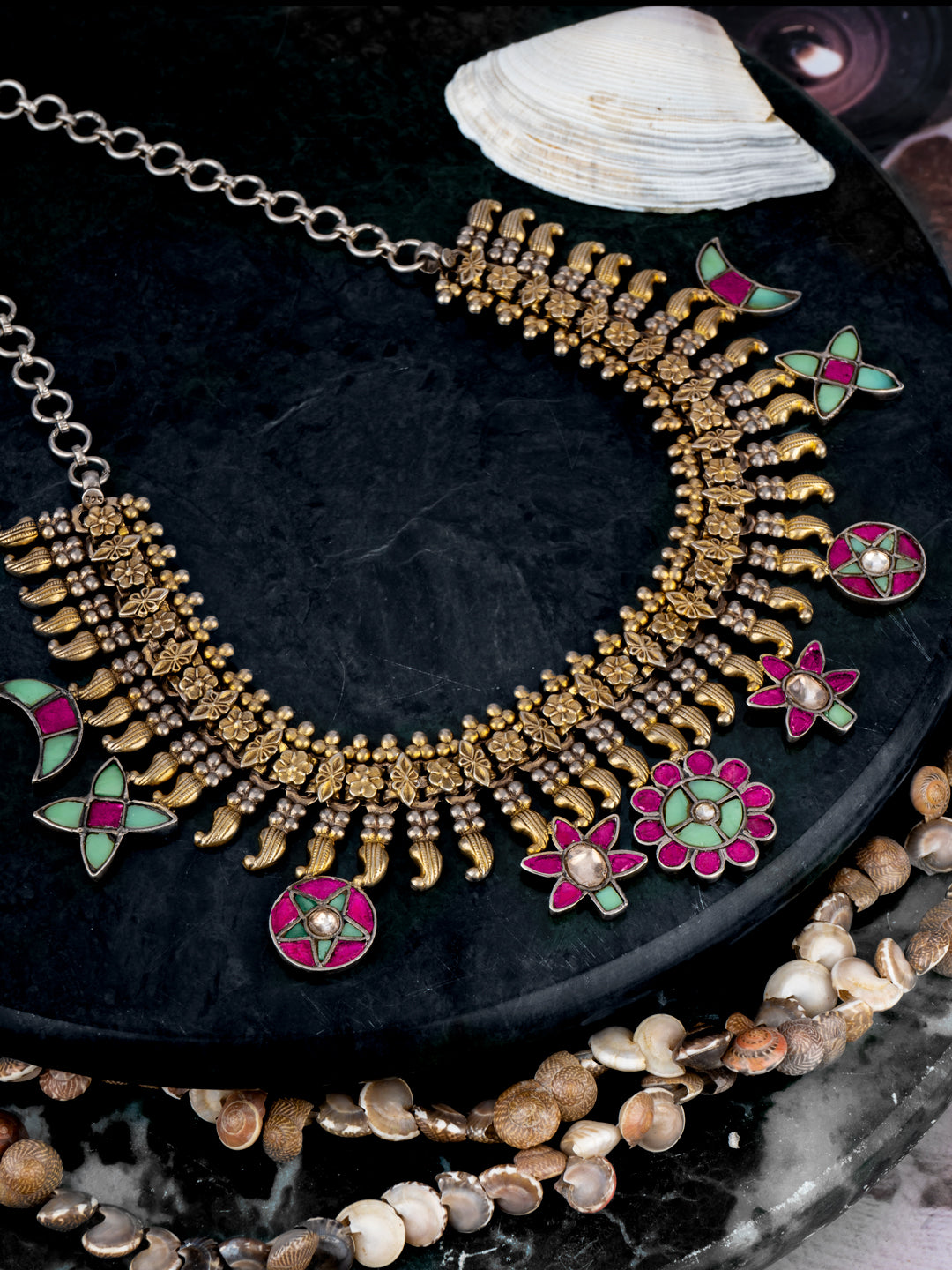 Vidya Balan in our Signature Kundan Necklace view 6