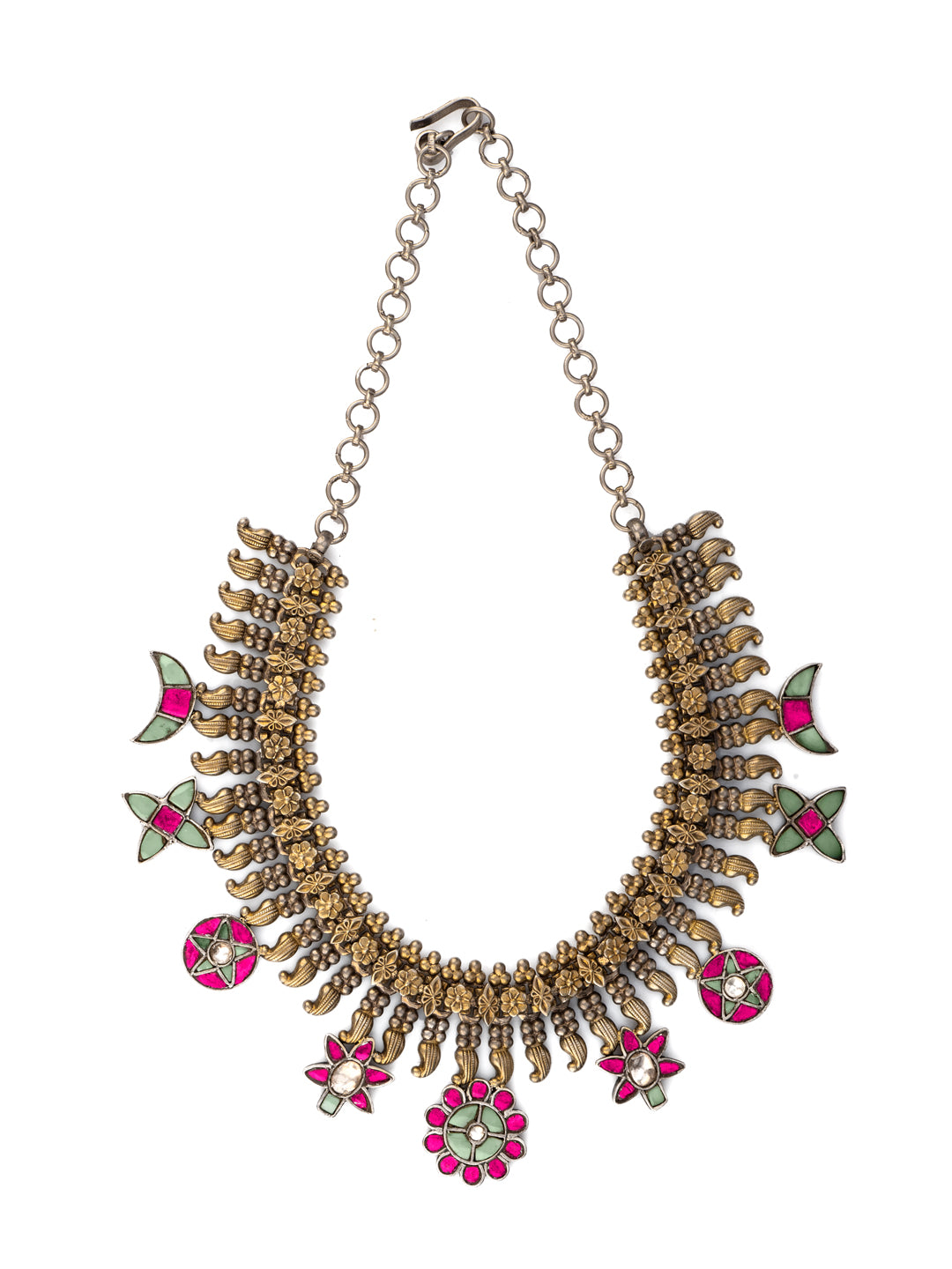 Vidya Balan in our Signature Kundan Necklace view 5