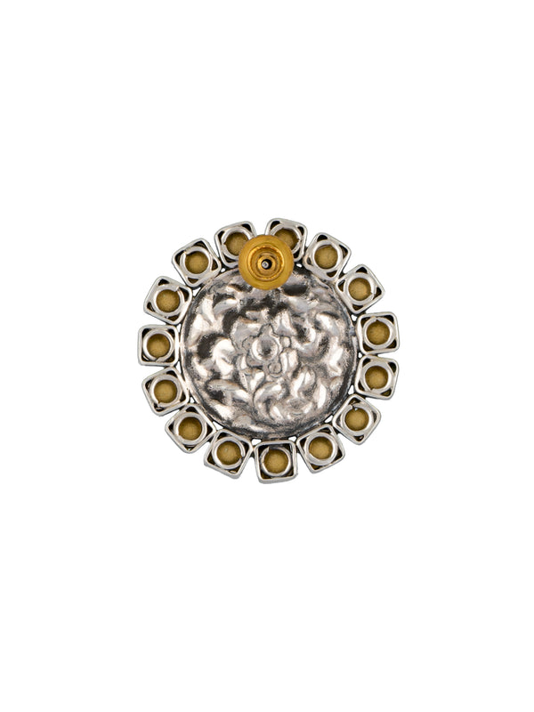 925 Sterling Silver Chitai Kundan Studs alternate