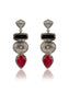 Ruby and Black Onyx Signature Earrings