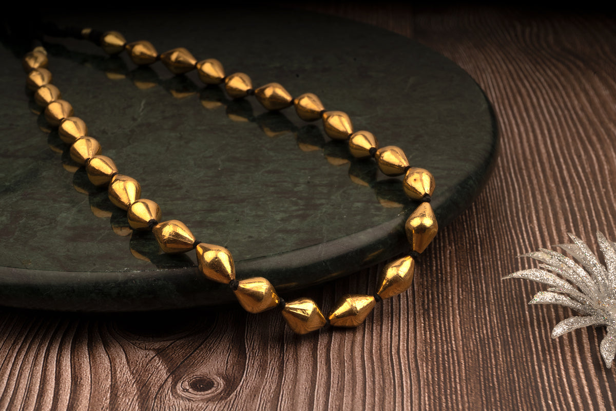 925 Sterling Silver Gold Plated Necklace view 3