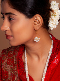 Svarnam Floral Studs view 5