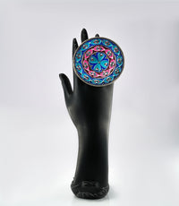 Multi-Blue and Pink Cocktail Ring view 1
