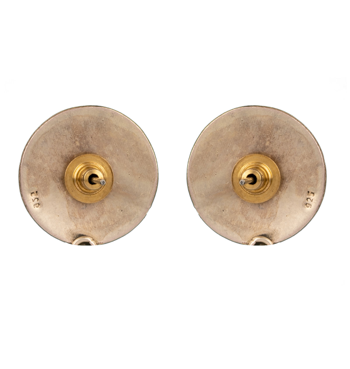 925 Sterling Silver Rawa Studs view 2