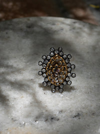 Dual Tone Checker Adjustable Ring view 1