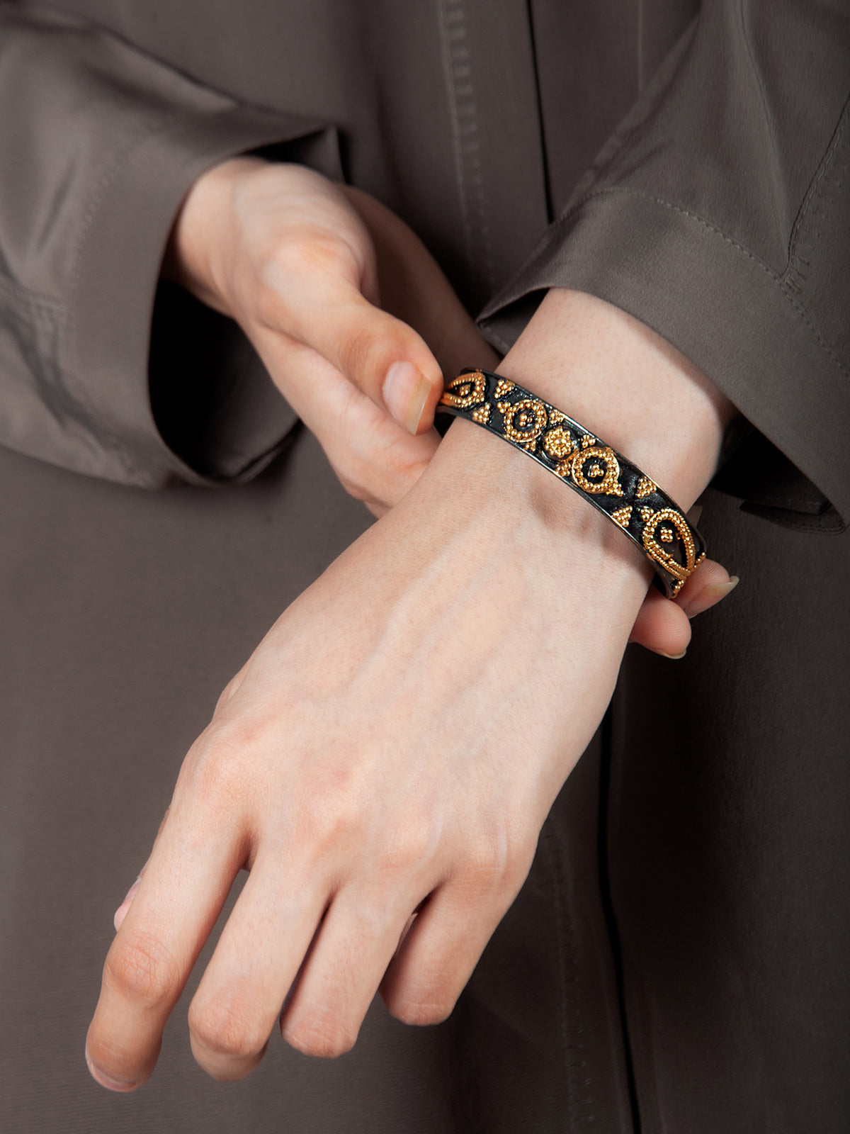 Aurum Noir Cuff view 1