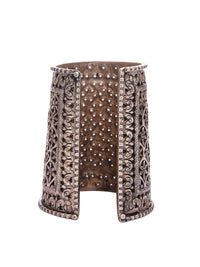 Silver Chitai Big Bangle view 3