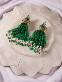 Aurora Green Festive Jhumki view 6