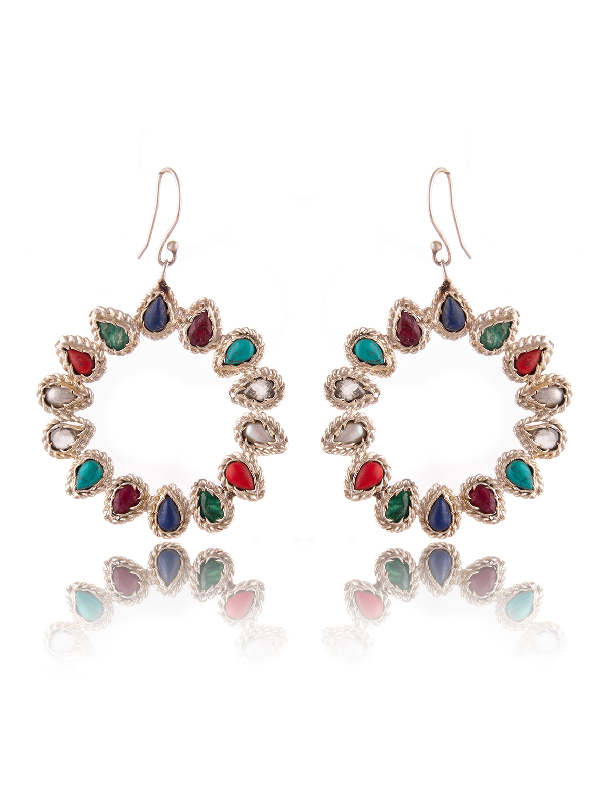 Aurora Rainbow Dangler Earrings view 4
