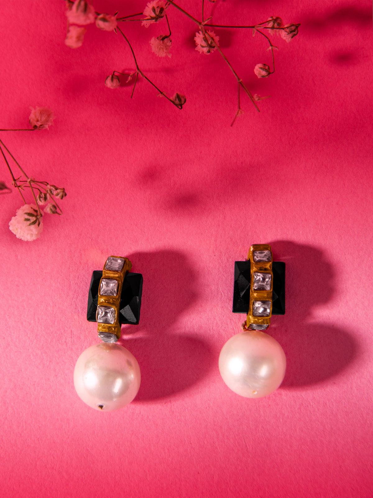 Aurora Black Onyx Drop Earrings view 2